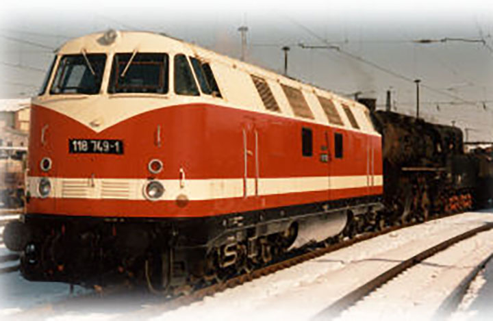 Diesellokomotive 118 749